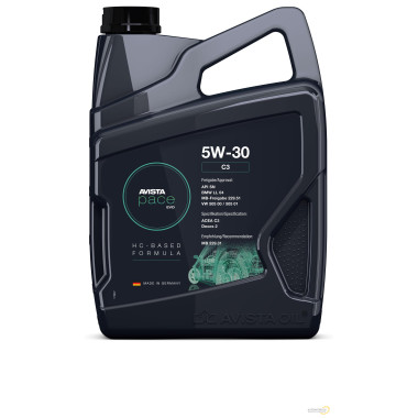 Моторное масло AVISTA PACE EVO C3 5W30 / 173503 (5л)
