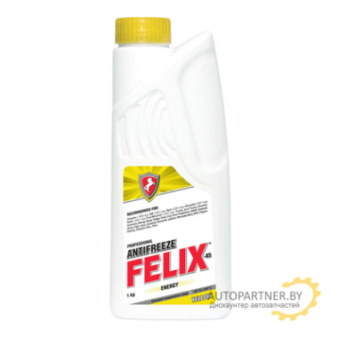Антифриз FELIX Energy G12 желтый  (1кг/0.9л) / 430206026