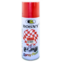 Краска акриловая красная BOSNY 400мл / BS6