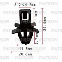 Клипса пластмассовая PATRON Lexus, Toyota / P37-0680