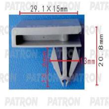 Клипса пластмассовая PATRON Chevrolet,GM / P37-1686