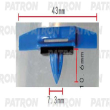 Клипса пластмассовая PATRON Acura,Honda / P37-1875