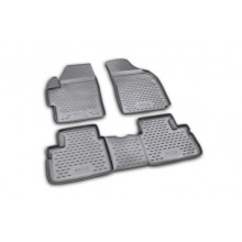 Коврики салона Element DAEWOO Matiz полиуретановые черные 4 шт. / NLC.11.04.210k