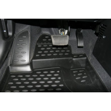 Коврики салона Element KIA Picanto 2011> полиуретановые черные 4 шт. / NLC.25.36.210h
