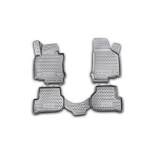Коврики салона 3D Element VW Golf VI 2009> полиуретановые черные 4 шт. / NLC.3D.51.26.210kh