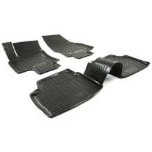 Коврики салона OPEL Meriva 2002-2010 полиуретановые черные 4шт / NLC.37.07.210k