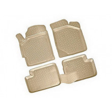 Коврики салона VW PassatB5 1996-2005 полиуретановые бежевые 4шт / NLC.51.09.212k