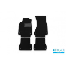 Коврики салона Klever Premium BMW X3 F25 2010 - 2016 кроссовер текстильные черные 4шт / KVR03051622110kh