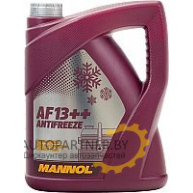 Антифриз Готовый MANNOL AF12+ Фиолетовый 5л / MN4115-5