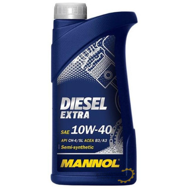 Моторное масло MANNOL DIESEL EXTRA 10W40 / MN7504-1 (1л)