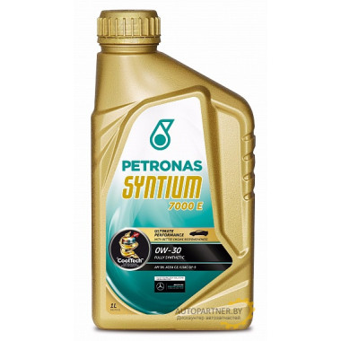 Моторное масло PETRONAS-SYNTIUM 7000E 0W30 / 18551619 (1л)