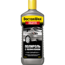Цветная полироль с полифлоном. серая DOCTORWAX 300мл / DW8457