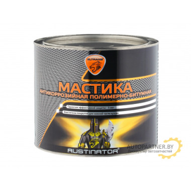 Мастика антикоррозийная полимерно-битумная жестяная банка ELTRANS 2.4 л / EL-0208.02
