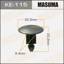 Клипса пластиковая MASUMA (FIAT 130101965)  / KE115