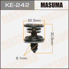 Клипса пластиковая MASUMA (VAG 7L6868243)  / KE242