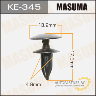 Клипса пластиковая MASUMA (CHRYSLER 22566221)  / KE345