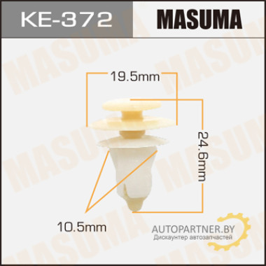 Клипса пластиковая MASUMA (FORD W708621S300)  / KE372