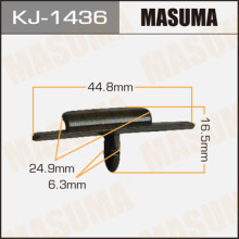 Клипса пластиковая MASUMA (TOYOTA 6787720030)  / KJ1436
