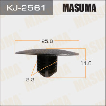 Клипса пластиковая MASUMA (MITSUBISHI MU001282)  / KJ2561