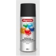 Краска Черная матовая MagicLine 450мл / 010