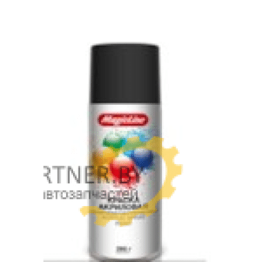 Краска Черная глянцевая MagicLine 450мл / 020