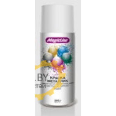 Краска  Жемчужно-белая металлик MagicLine 450мл / 2100