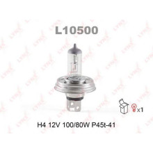 Лампа галогенная H4 12V 100/80W LYNXAUTO / L10500