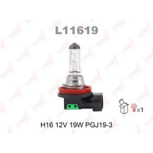 Лампа галогенная H16 12V 19W LYNXAUTO / L11619