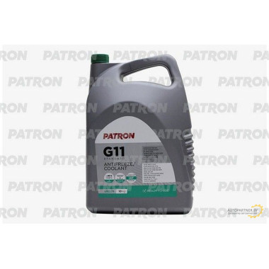 Антифриз готовый PATRON G11 ЗЕЛЕНЫЙ (10кг/8.9л) / PCF4010 