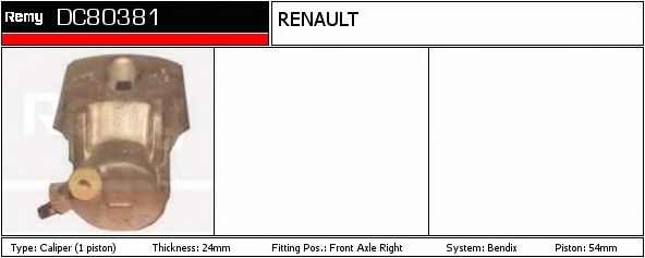 DELCO REMY DC80380