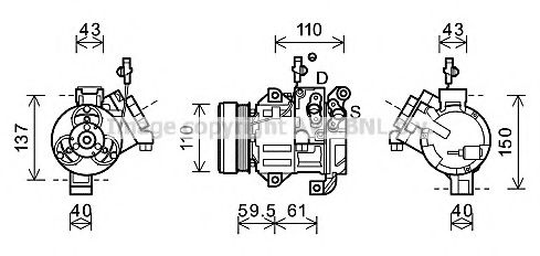 AVA QUALITY COOLING SZK129