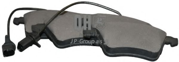 Комплект тормозных колодок, дисковый тормоз JP GROUP 1163604419