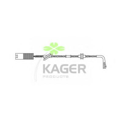 Сигнализатор, износ тормозных колодок KAGER 35-3040