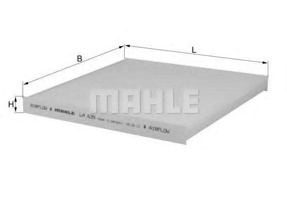 MAHLE ORIGINAL LA 635