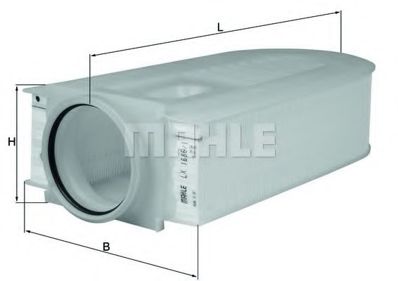 MAHLE ORIGINAL LX 1686/1