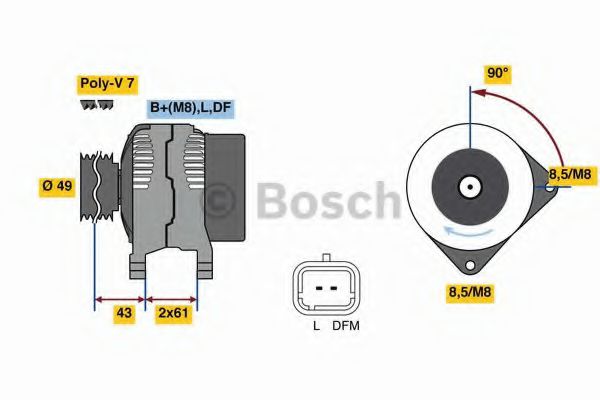 BOSCH 0 986 080 270