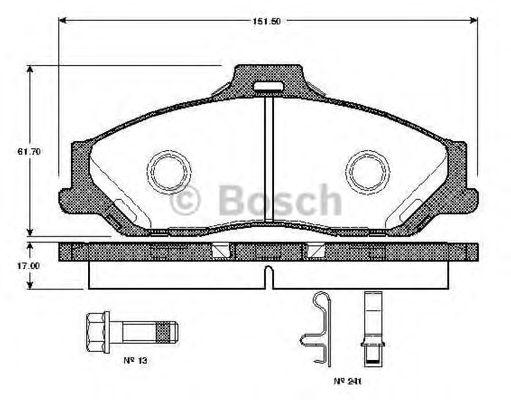 BOSCH 0 986 TB2 361