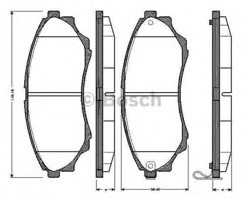 BOSCH 0 986 TB2 925