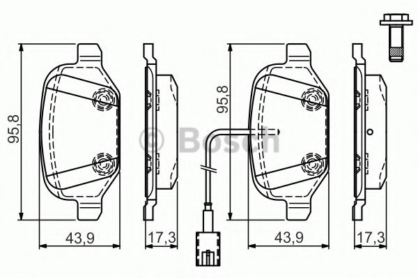 BOSCH 0 986 TB3 162