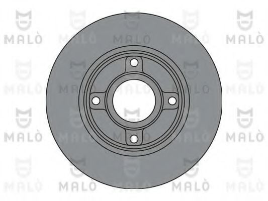 Тормозной диск MALÒ 1110465