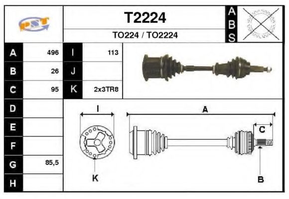 SNRA T2224