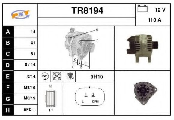 SNRA TR8194