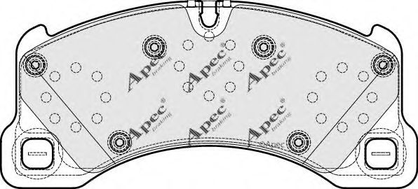 APEC braking PAD1670
