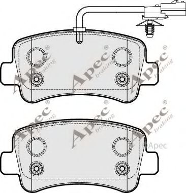 APEC braking PAD1781