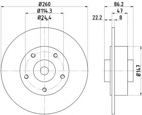 HELLA PAGID 8DD 355 120-101