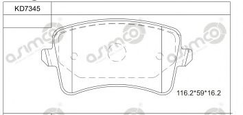 ASIMCO KD7345