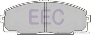 Комплект тормозных колодок, дисковый тормоз EEC BRP0835