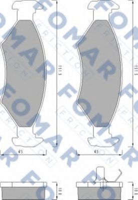 FOMAR Friction FO 430981