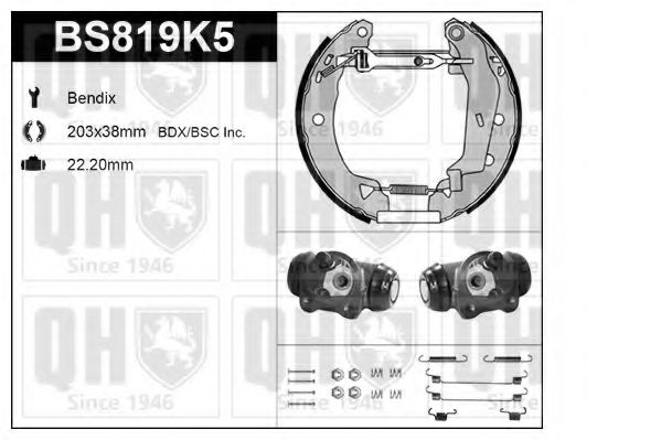 QUINTON HAZELL BS819K5