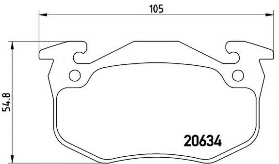 BREMBO P 68 020